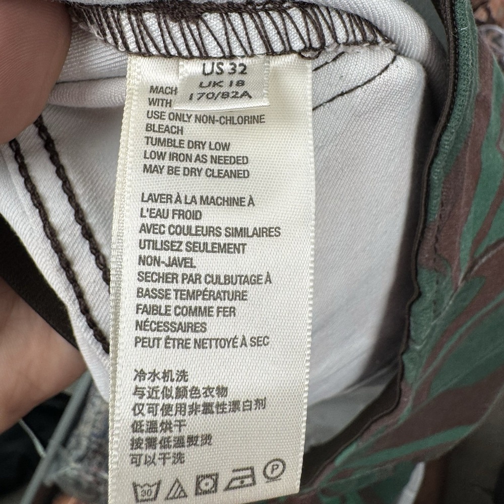 Free People Penny Pull on Flare Jeans in Camo - Picture 12 of 13